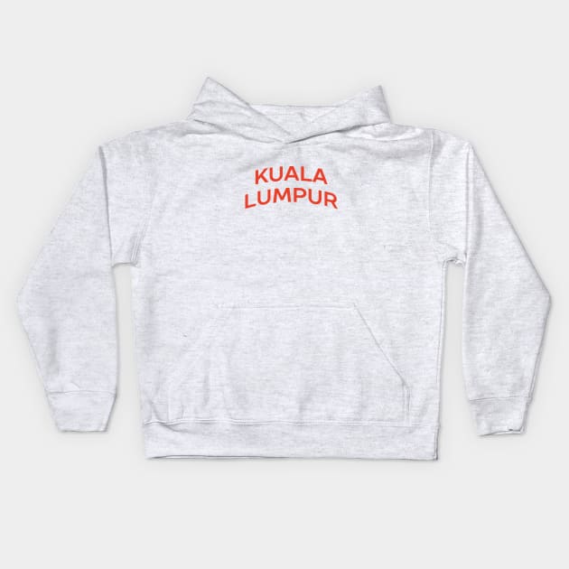 Kuala Lumpur Kids Hoodie by calebfaires